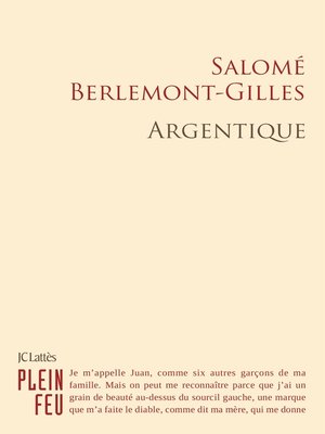cover image of Argentique